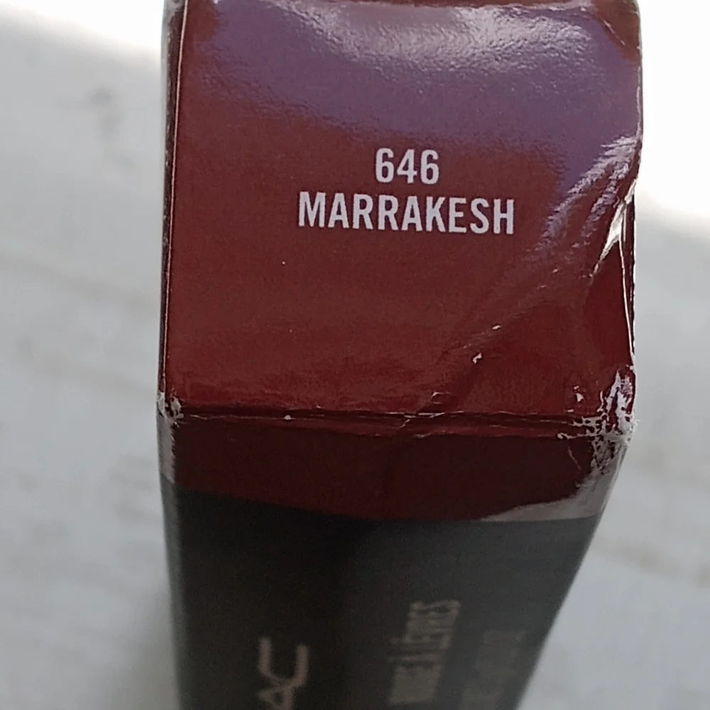 🆕 MAC Marrakesh Matte Lipstick, #646 0.10oz/3g New In Box